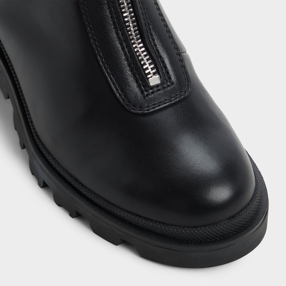Aldo Merielle in Black - Ankle boot, Lug sole Black