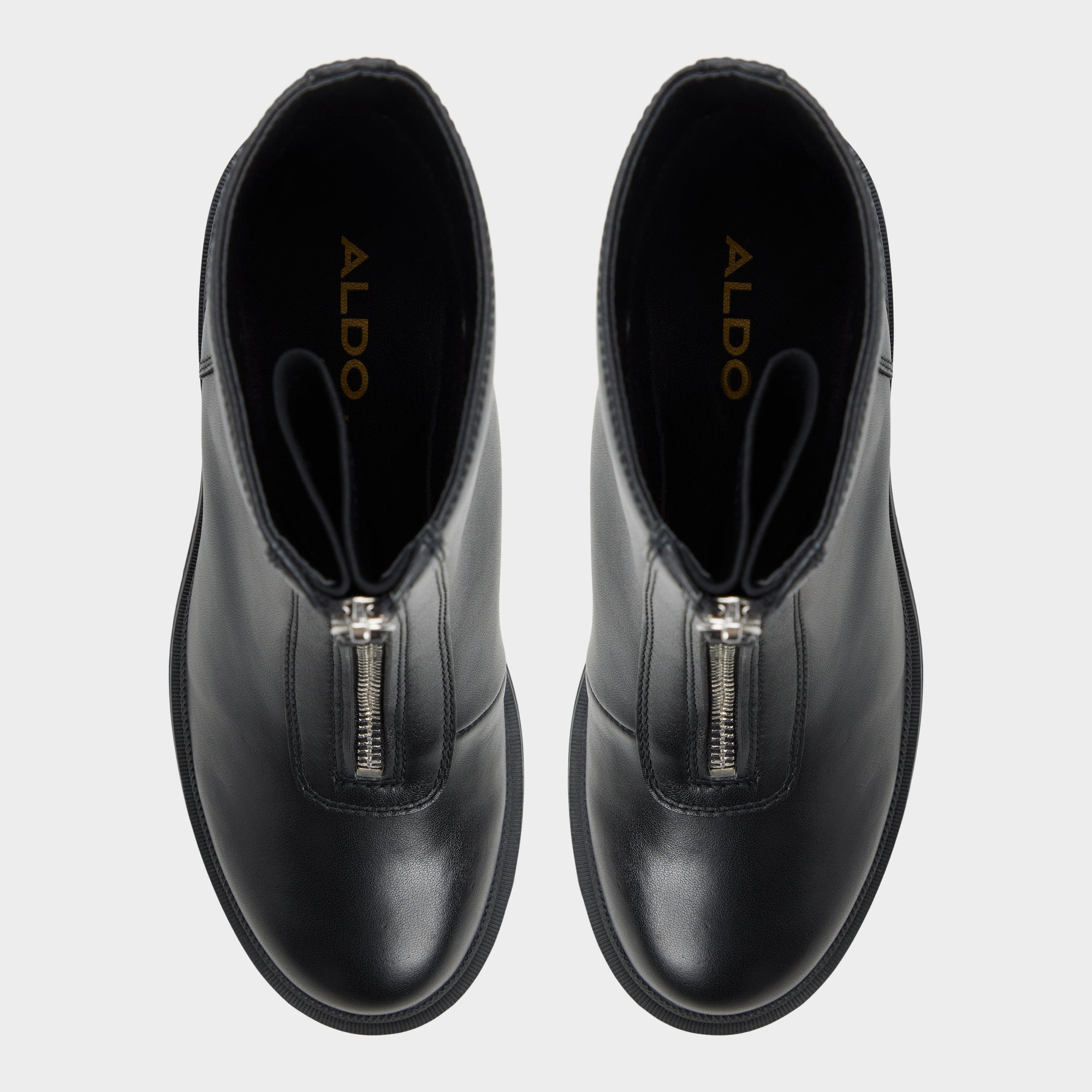 Aldo Merielle in Black - Ankle boot, Lug sole Black