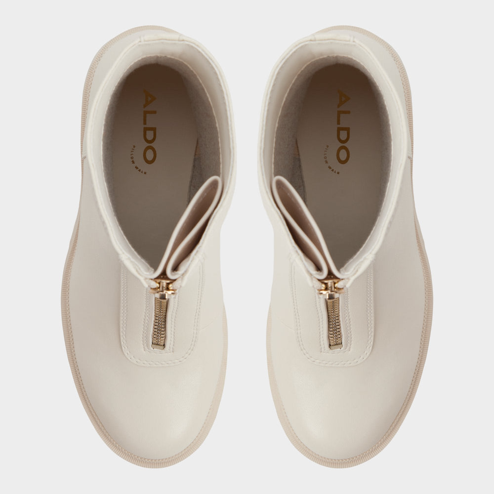 Aldo Merielle in Other White - Ankle boot, Lug sole Other white