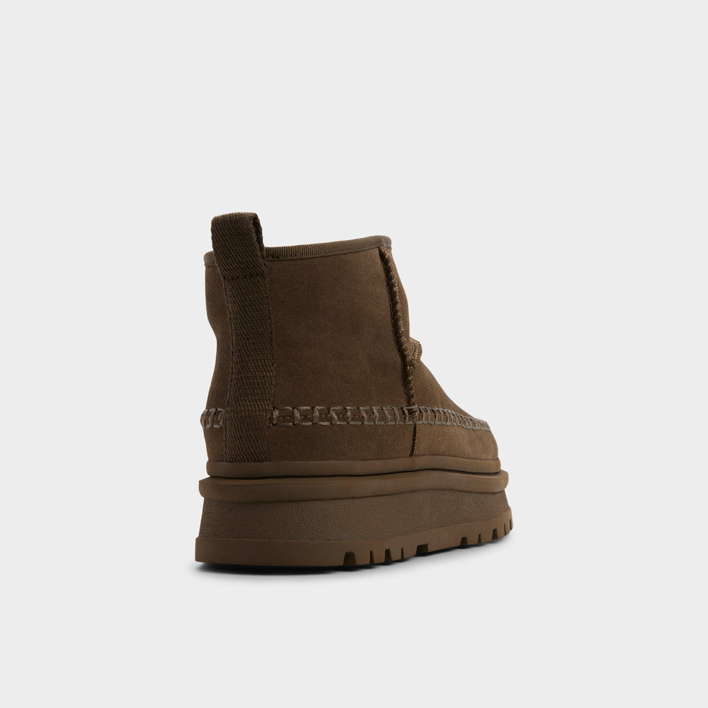 Aldo Milanie in Dark Green - Ankle boot, Lug sole Dark Green