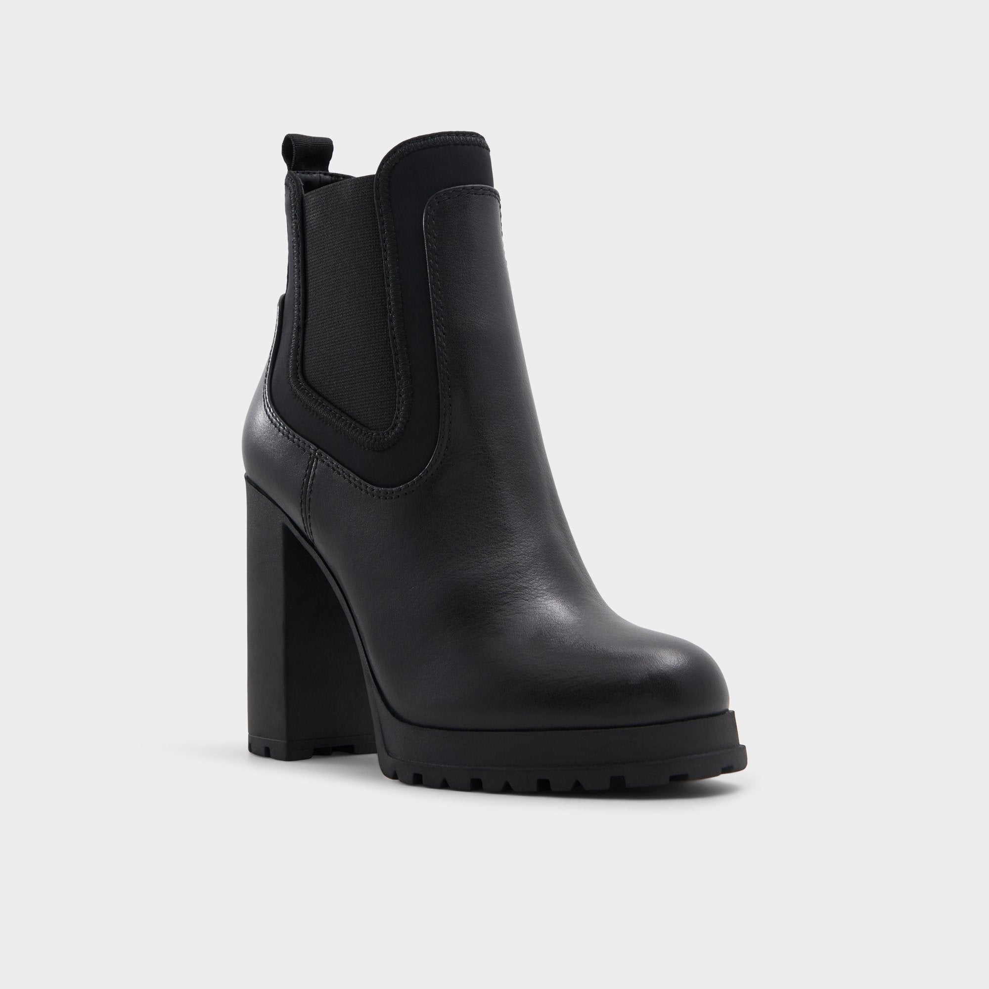 Aldo Bold Black Women's Ankle boots - Ankle boot, Lug sole Black