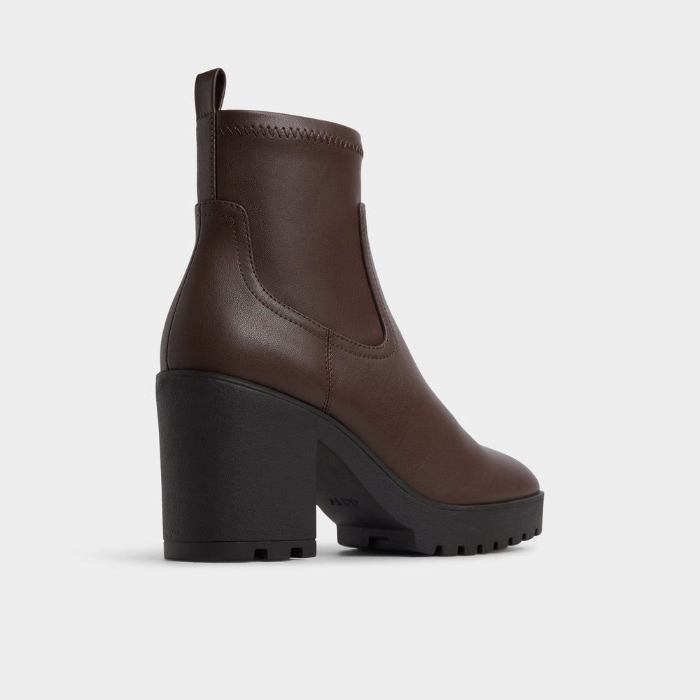 Aldo Marrgo Dark Brown Women's Chelsea boots - Ankle boot Dark Brown