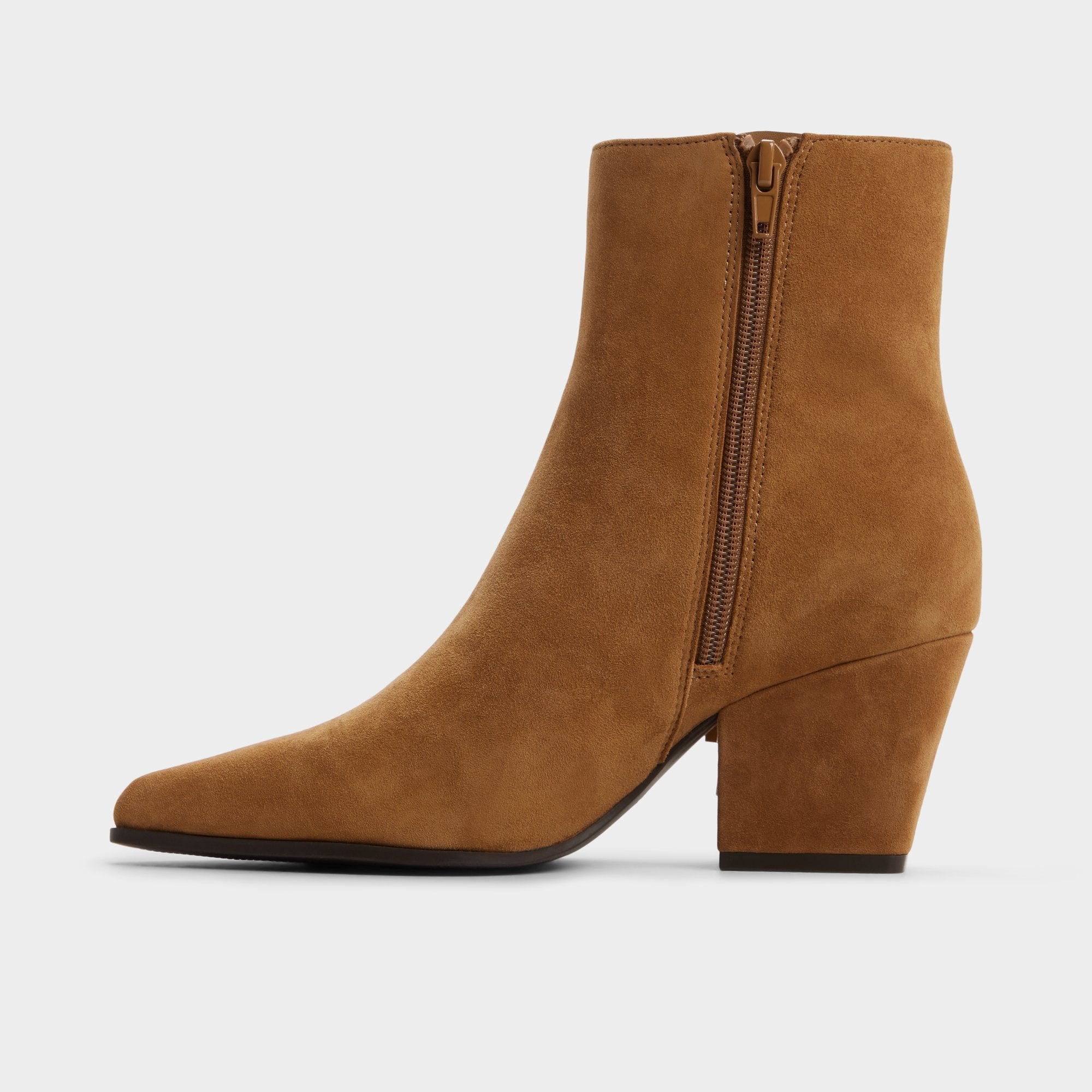 Aldo Shaniah in Light Brown - Ankle boot, Block heel Light Brown