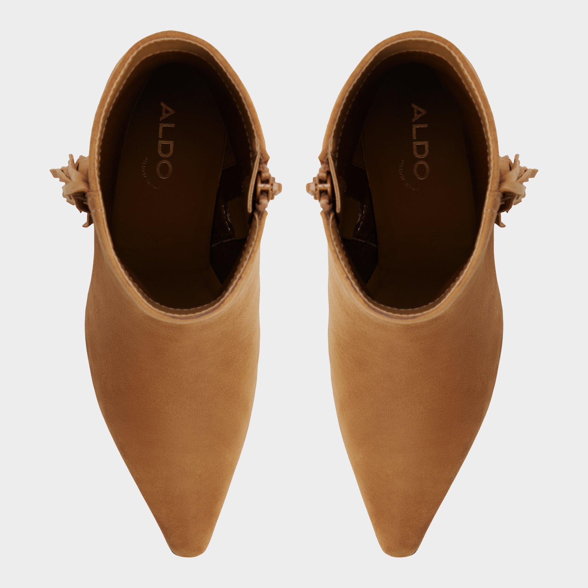 Aldo Shaniah in Light Brown - Ankle boot, Block heel Light Brown