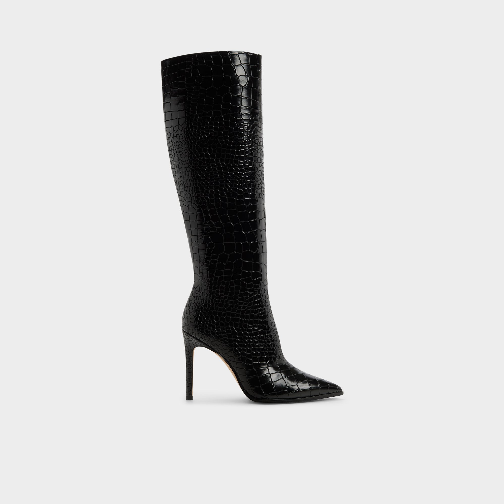 Aldo Alabrenda - Knee-high boot, Stiletto heel Black