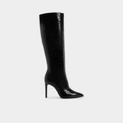 Aldo Alabrenda - Knee-high boot, Stiletto heel Black
