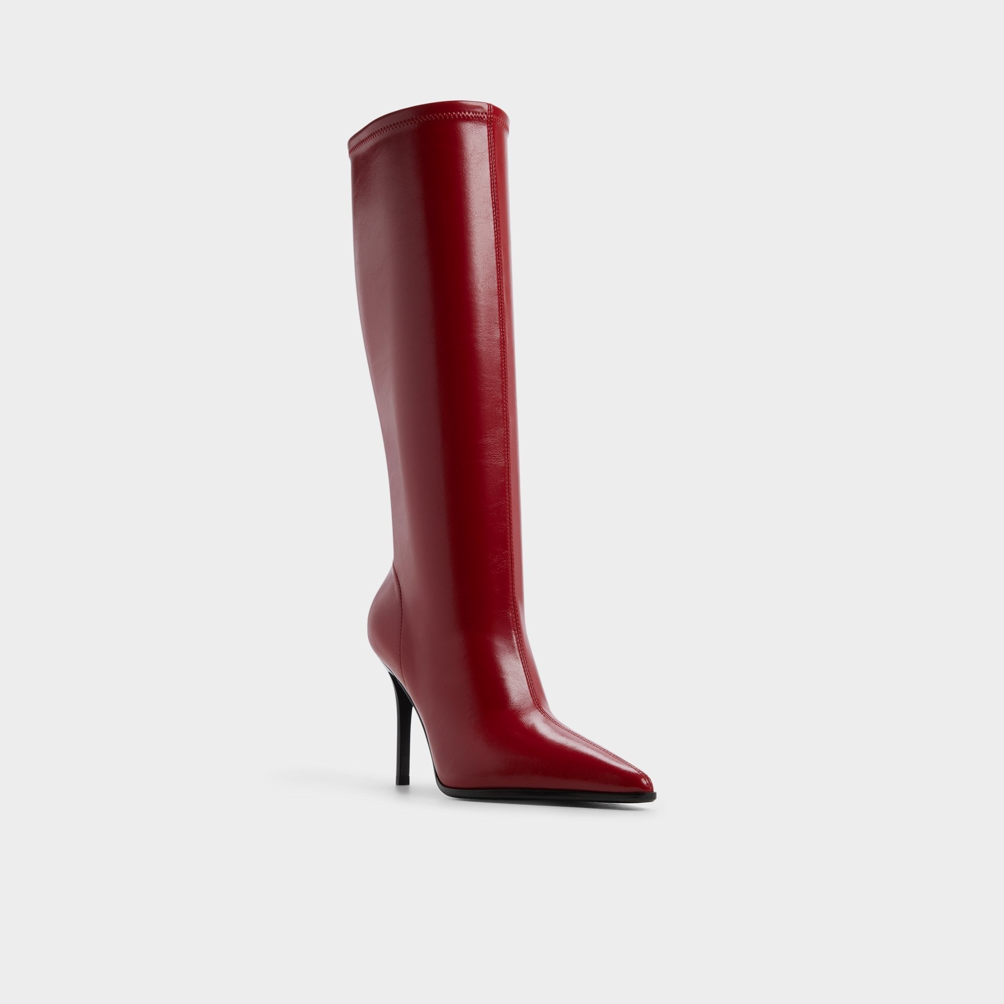 Aldo Re in Emily Medium Red - Knee-high boot, Stiletto heel Medium red