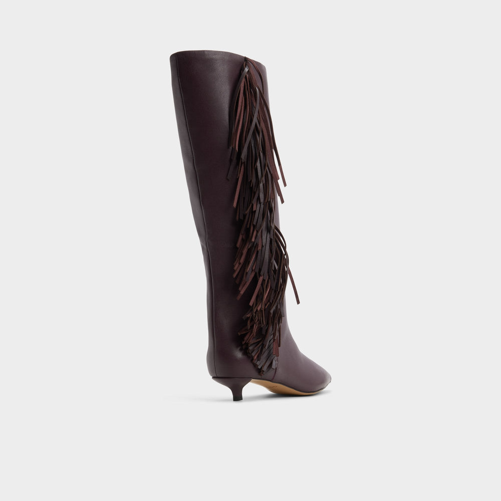 Aldo Gabelio in Bordo - Knee-high boot, Kitten heel Bordo