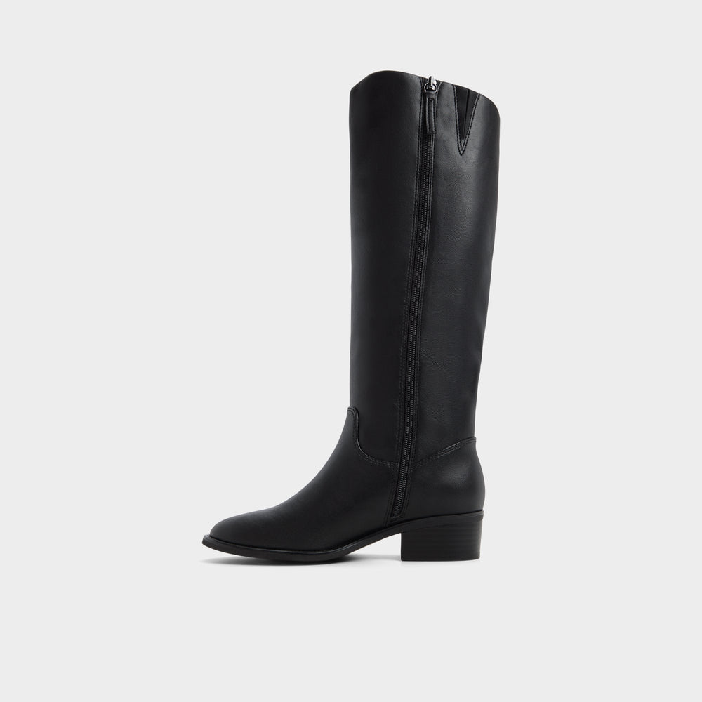 Aldo Kaydienh in Black - Knee-high boot, Block heel Black