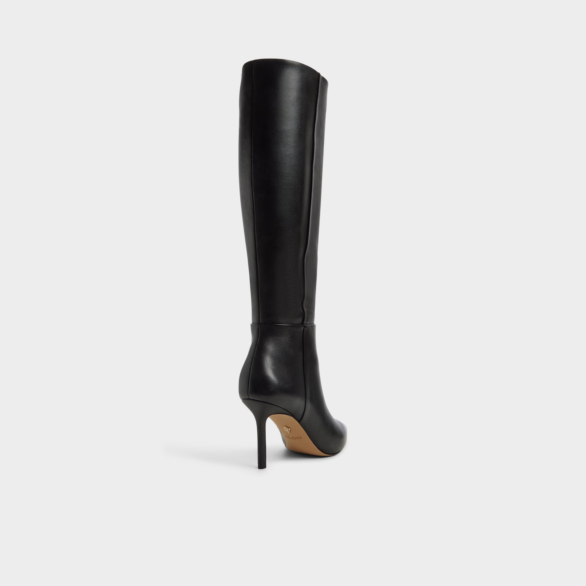 Aldo Saphiria in Black - Knee-high boot, Stiletto heel Black