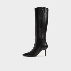 Aldo Saphiria in Black - Knee-high boot, Stiletto heel Black