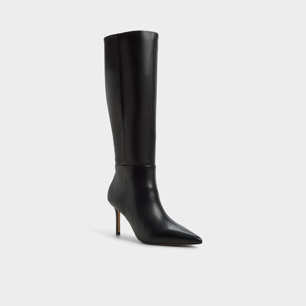 Aldo Saphiria in Black - Knee-high boot, Stiletto heel Black