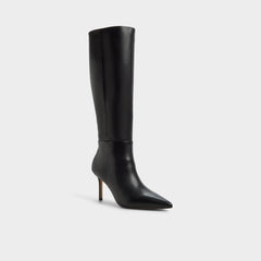 Aldo Saphiria in Black - Knee-high boot, Stiletto heel Black