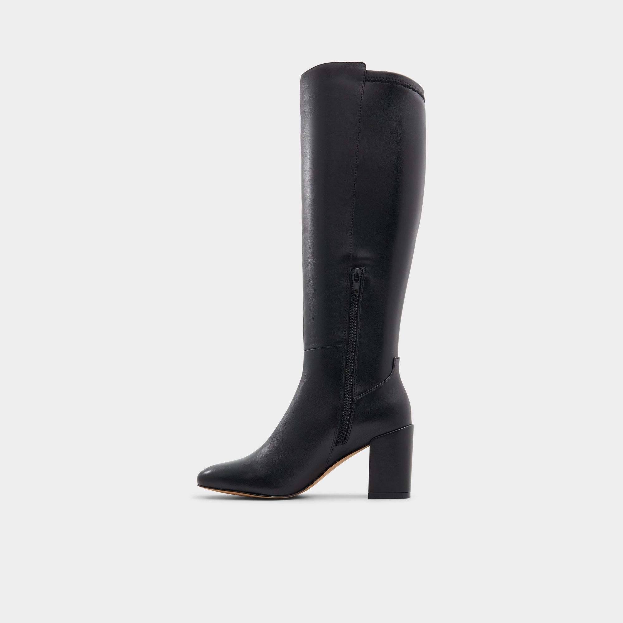 Aldo Satori Black/Black Women's Tall Boots - Knee-high boot, Block heel Black/black
