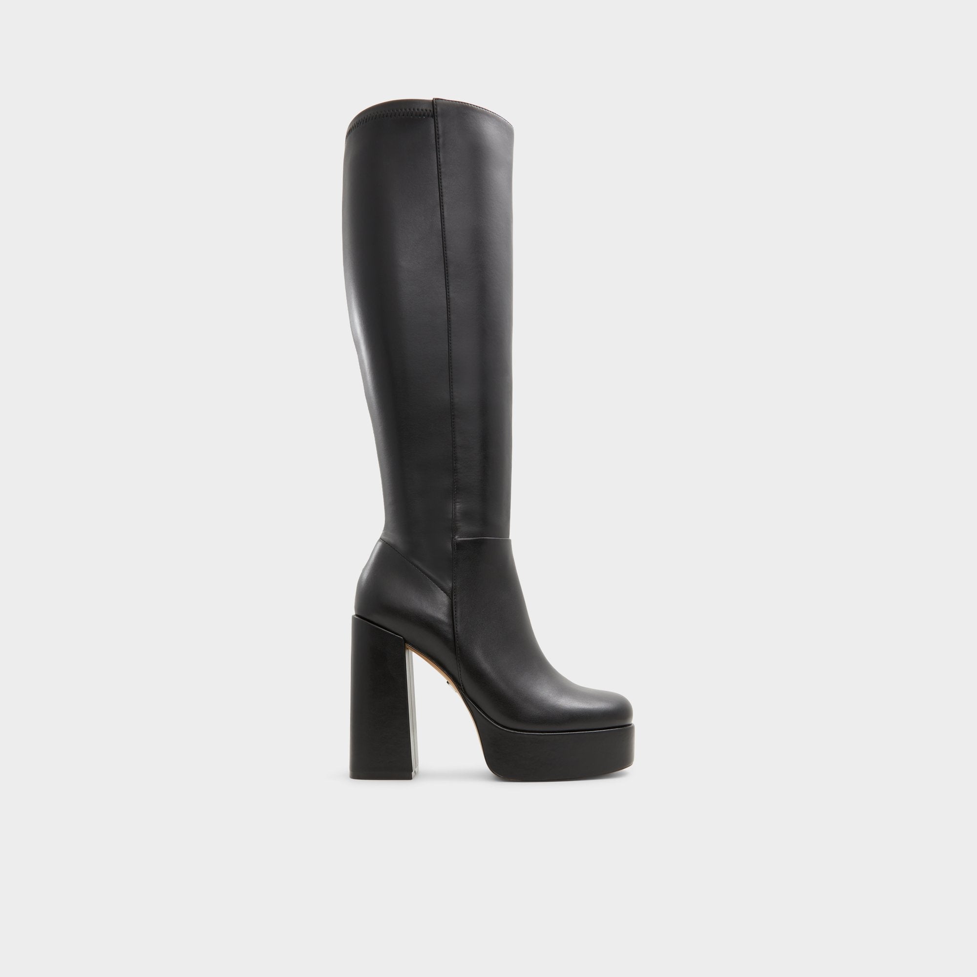 Aldo Albie Black Women's Tall Boots - Knee-high boot, Platform Black