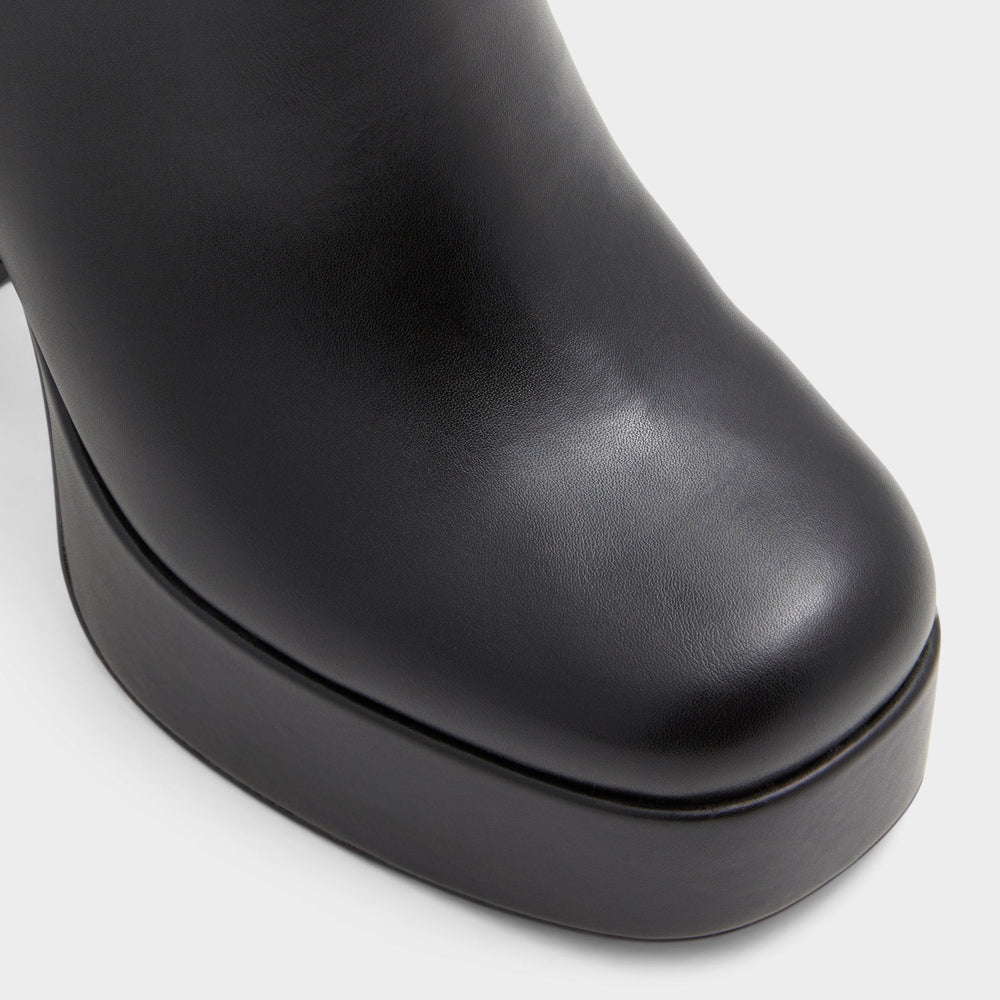 Aldo Albie Black Women's Tall Boots - Knee-high boot, Platform Black