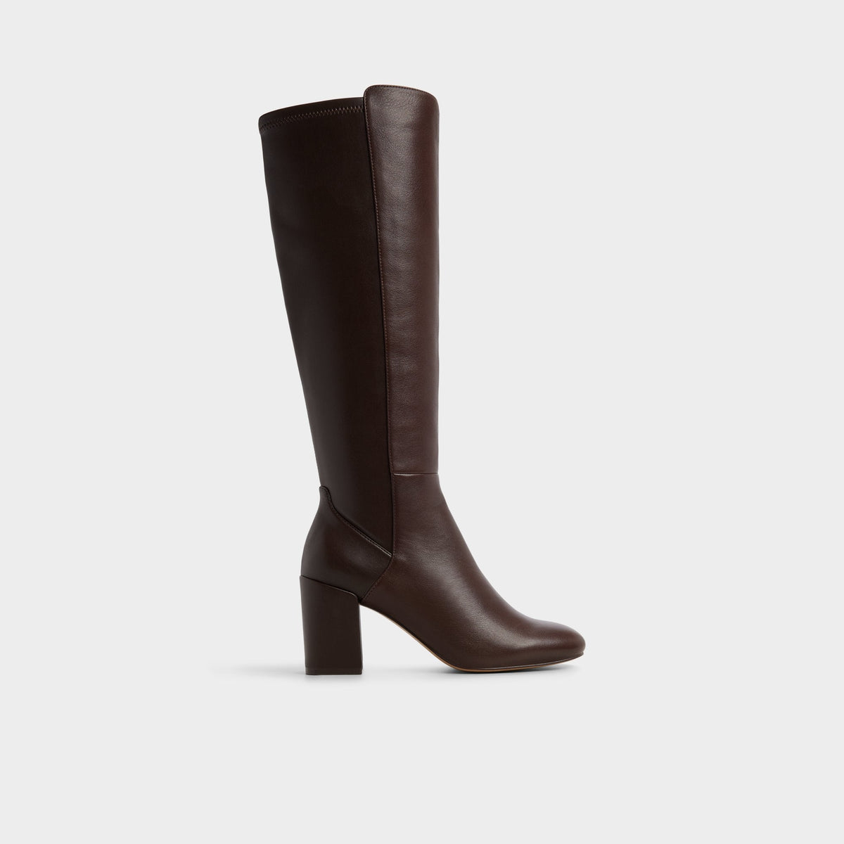 Aldo Satori Brown Overflow Women's Tall Boots - Knee-high boot, Block heel Brown overflow