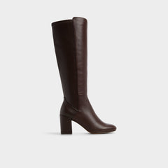 Aldo Satori Brown Overflow Women's Tall Boots - Knee-high boot, Block heel Brown overflow