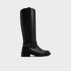 Aldo Philippa in Black - Riding boot, Block heel Black