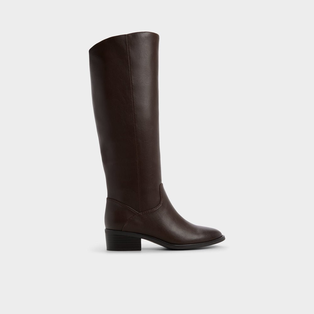 Aldo Kaydienh in Dark Brown - Knee-high boot, Block heel Dark brown
