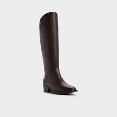 Aldo Kaydienh in Dark Brown - Knee-high boot, Block heel Dark brown