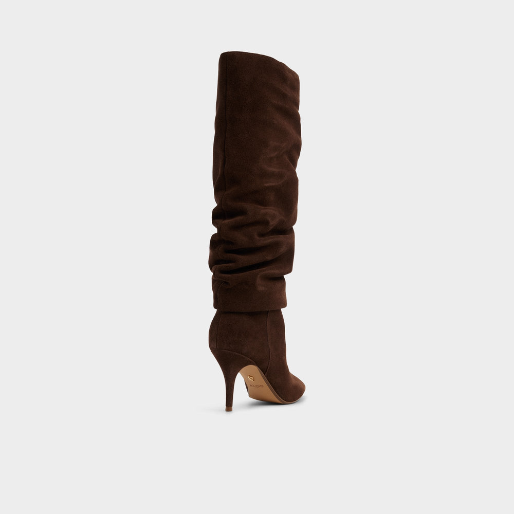Aldo Kimmia in Medium Brown - Knee-high boot, Stiletto heel Medium brown