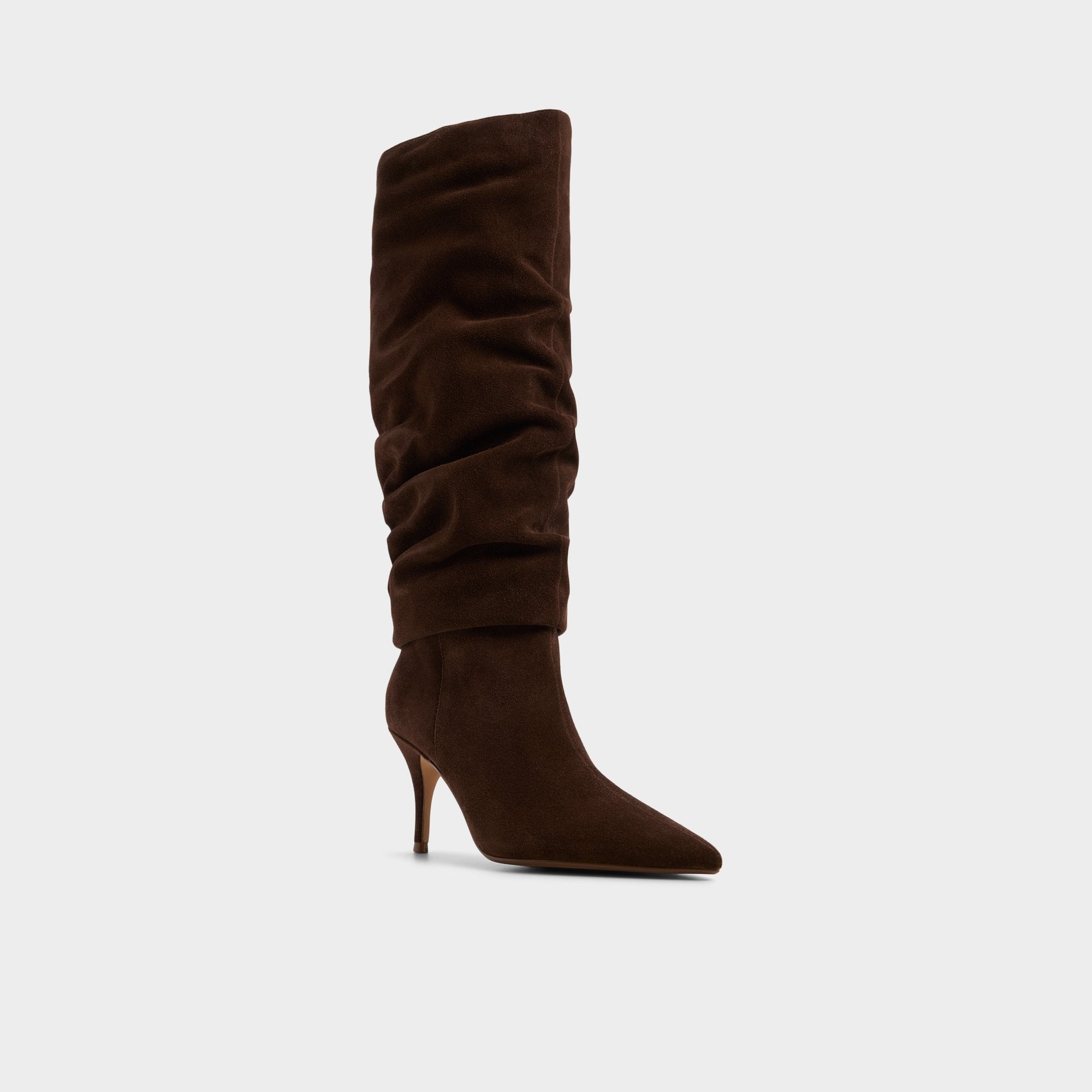 Aldo Kimmia in Medium Brown - Knee-high boot, Stiletto heel Medium brown