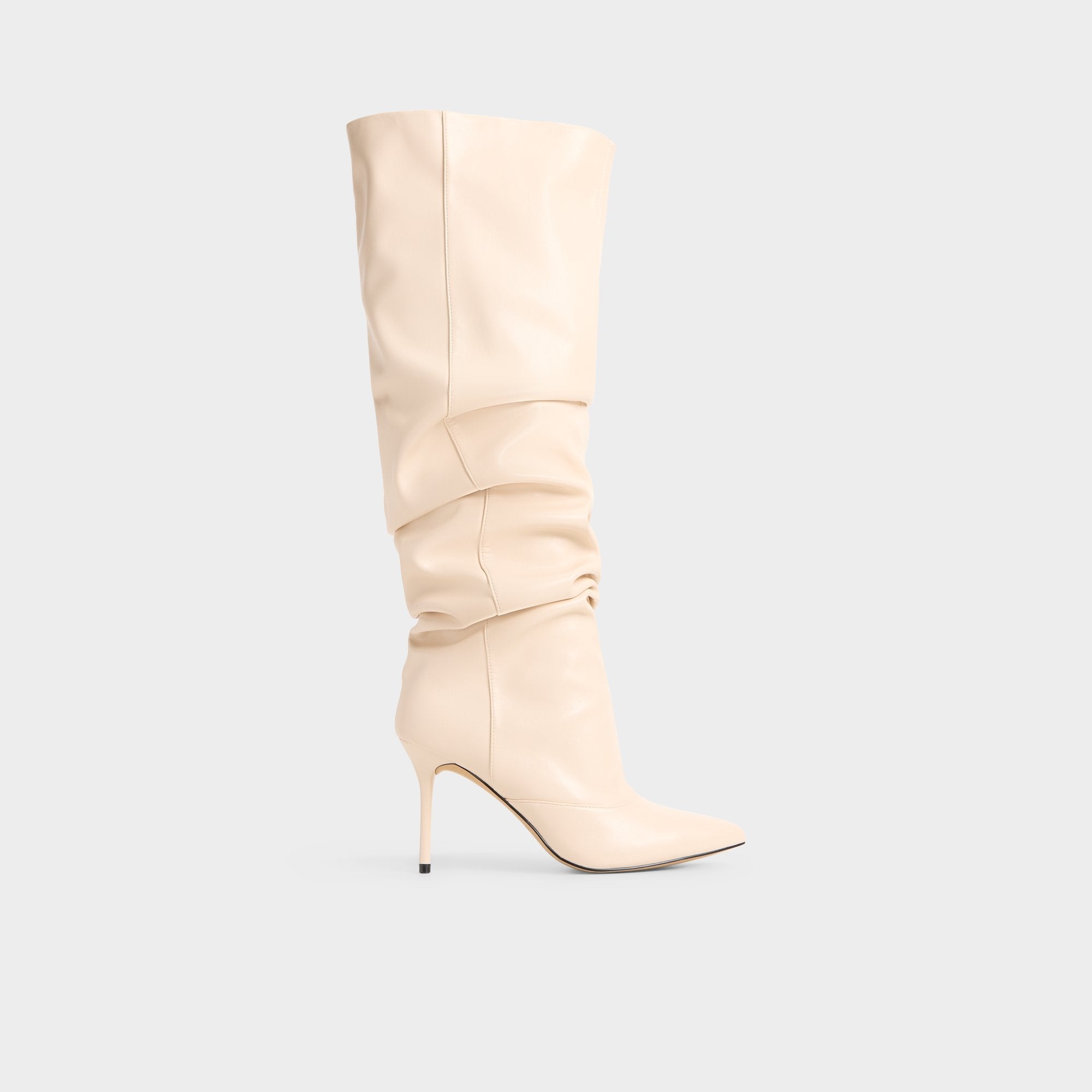 Aldo Daroba in Cream - Over-the-knee boot, Stiletto heel Cream