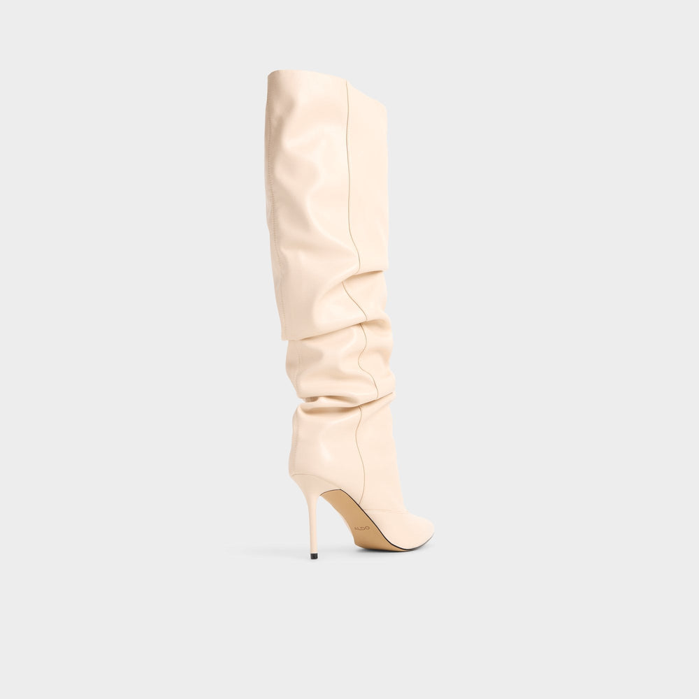 Aldo Daroba in Cream - Over-the-knee boot, Stiletto heel Cream