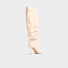 Aldo Daroba in Cream - Over-the-knee boot, Stiletto heel Cream