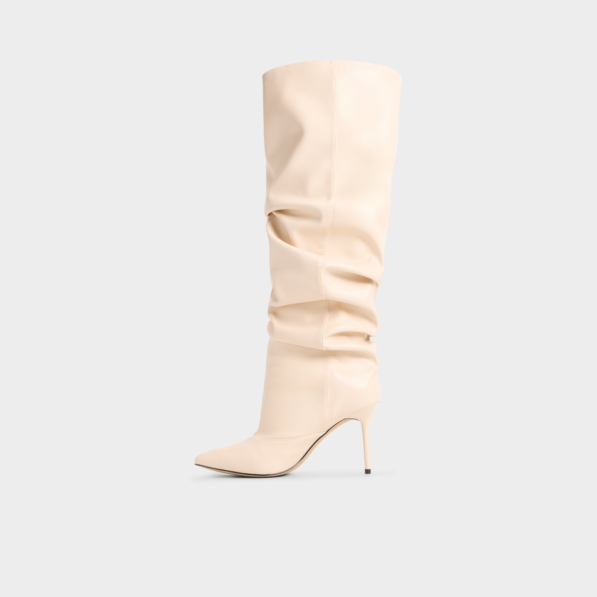 Aldo Daroba in Cream - Over-the-knee boot, Stiletto heel Cream