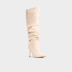 Aldo Daroba in Cream - Over-the-knee boot, Stiletto heel Cream