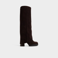 Aldo Maeveh in Dark Brown - Knee-high boot, Platform Dark brown
