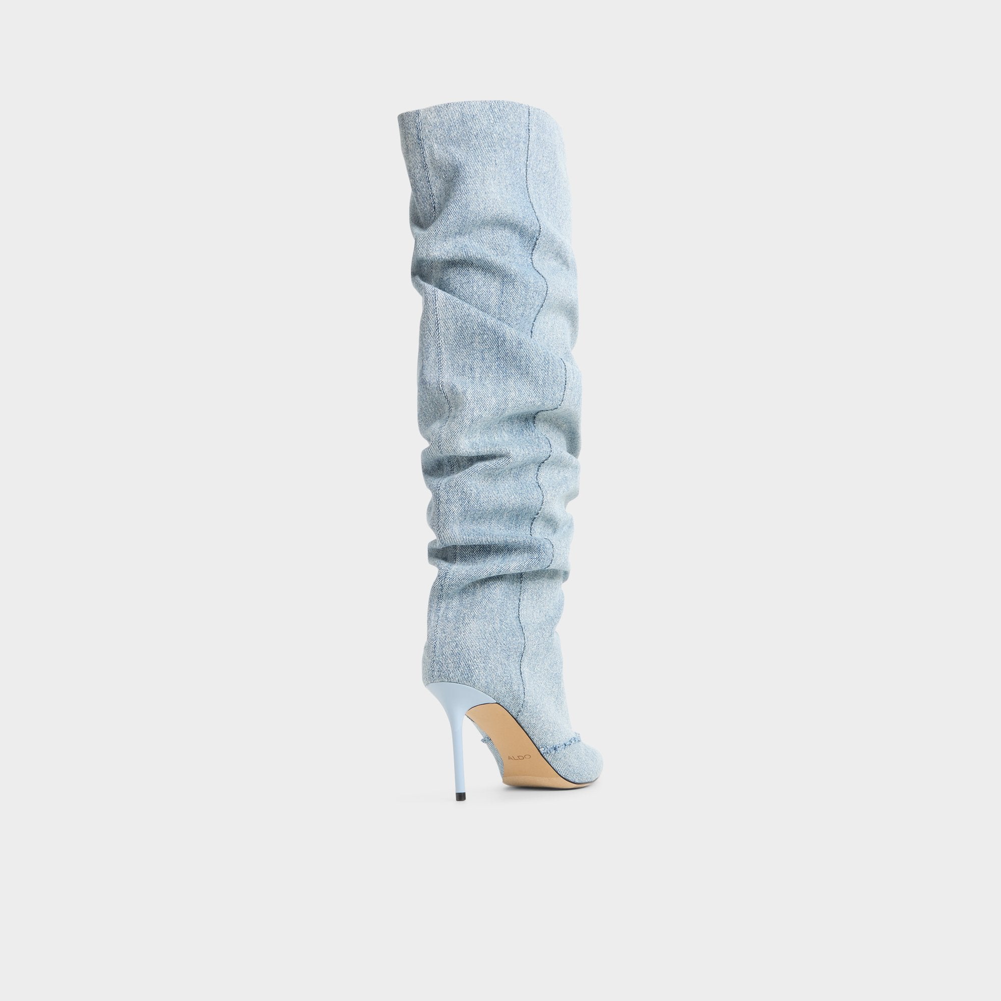 Aldo Daroba in Denim - Over-the-knee boot, Stiletto heel Denim