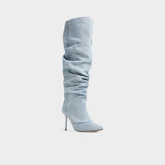 Aldo Daroba in Denim - Over-the-knee boot, Stiletto heel Denim