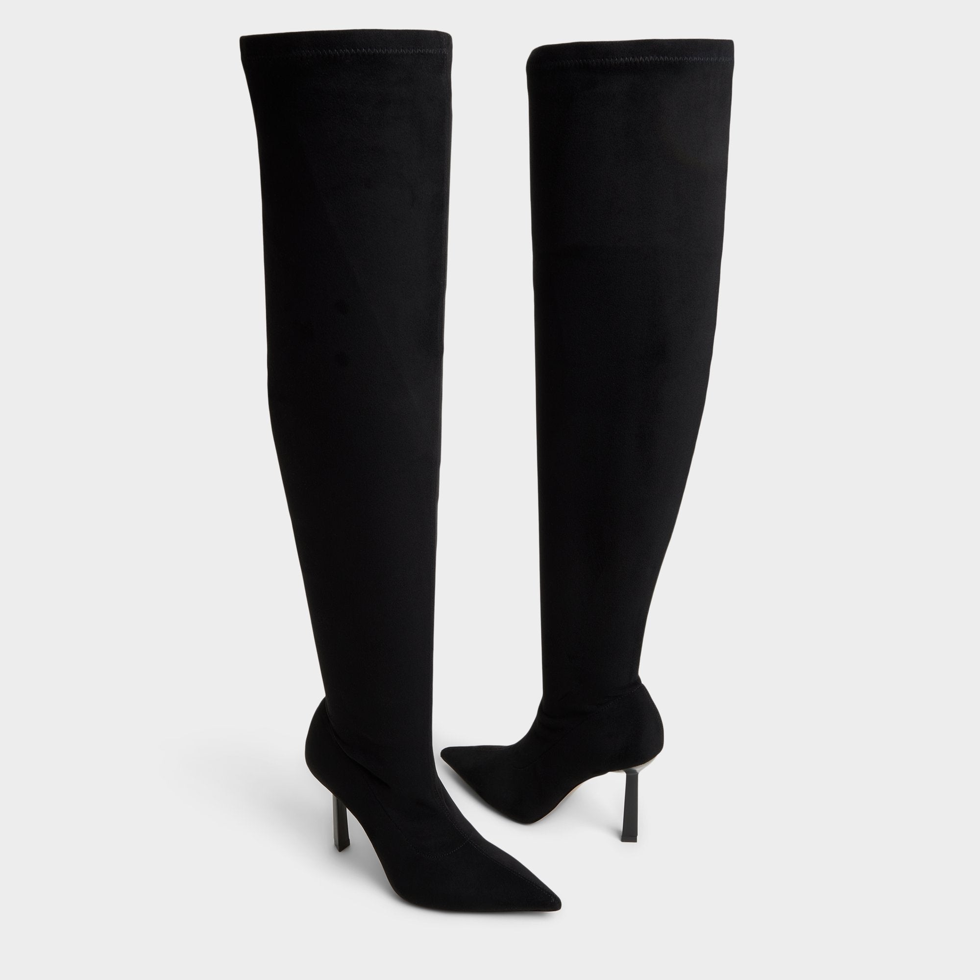 Aldo Caldan in Black - Over-the-knee boot, Stiletto heel Black