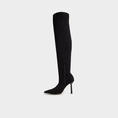 Aldo Caldan in Black - Over-the-knee boot, Stiletto heel Black