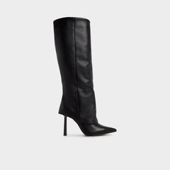 Aldo Lenoria in Black - Knee-high boot, Stiletto heel Black