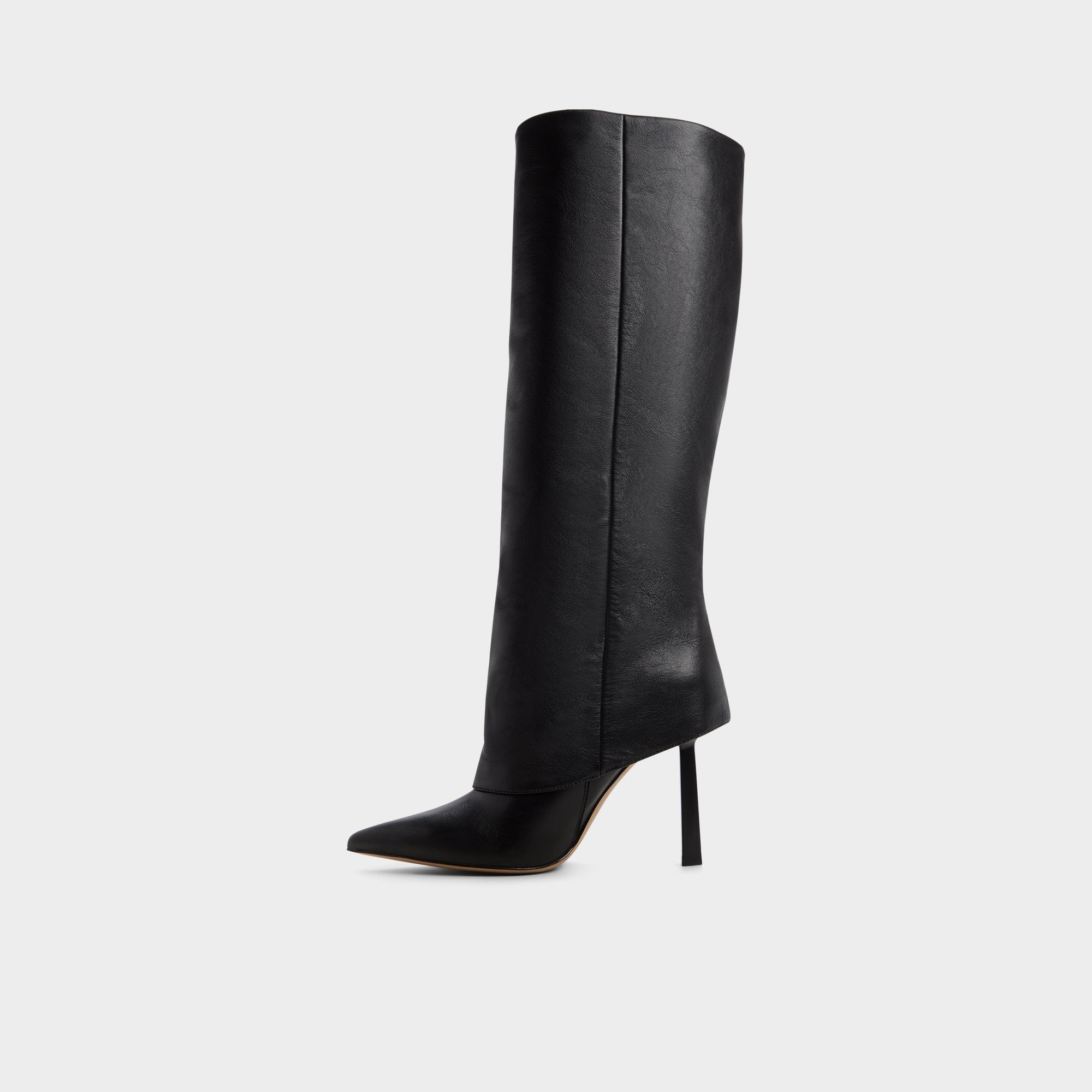 Aldo Lenoria in Black - Knee-high boot, Stiletto heel Black