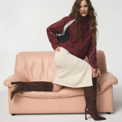 Aldo Elyne in Wc Medium Brown - Knee-high boot Medium brown