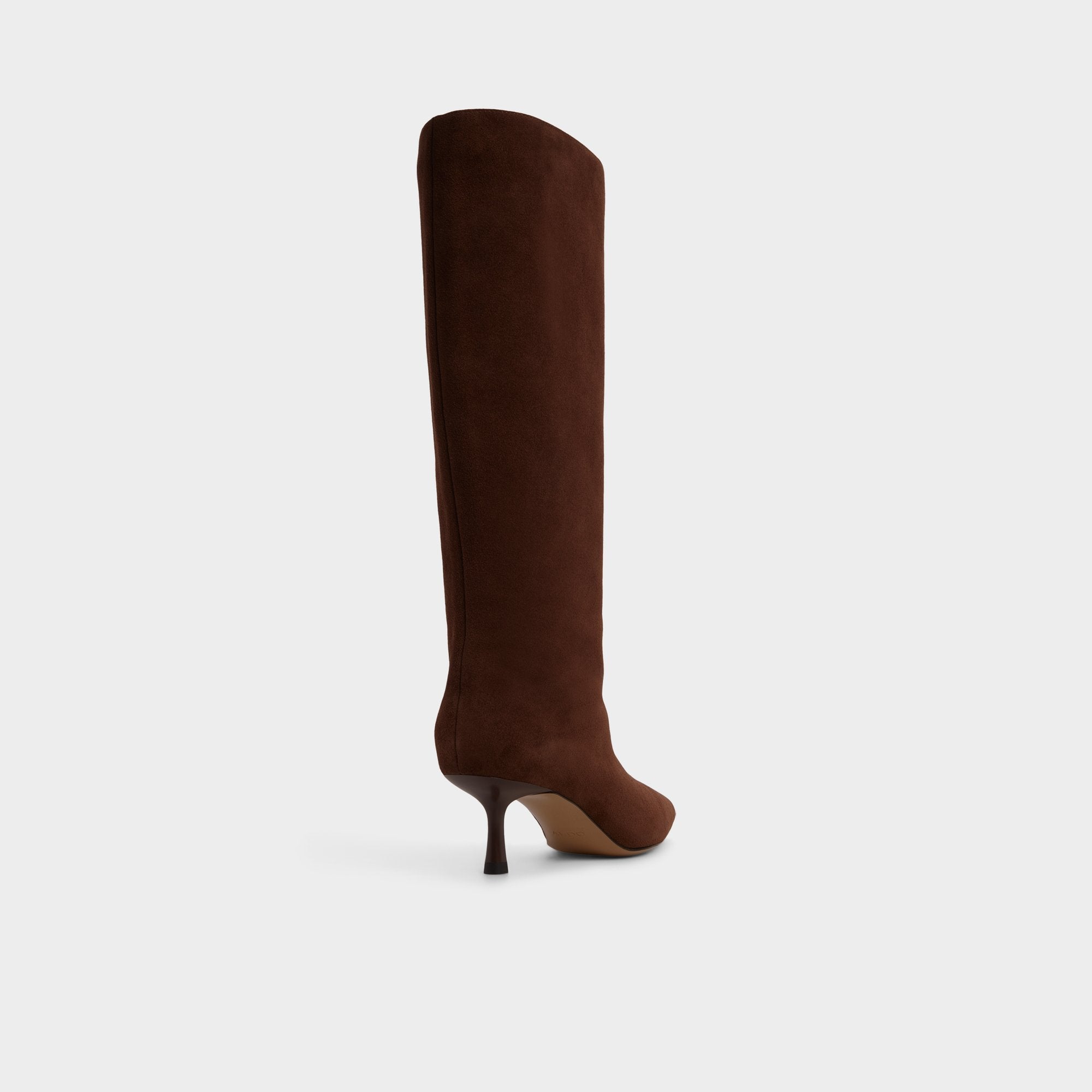 Aldo Selora in Dark Brown - Knee-high boot, Stiletto heel Dark brown