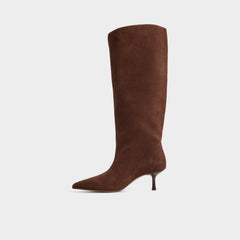 Aldo Selora in Wc Dark Brown - Knee-high boot, Stiletto heel Dark brown