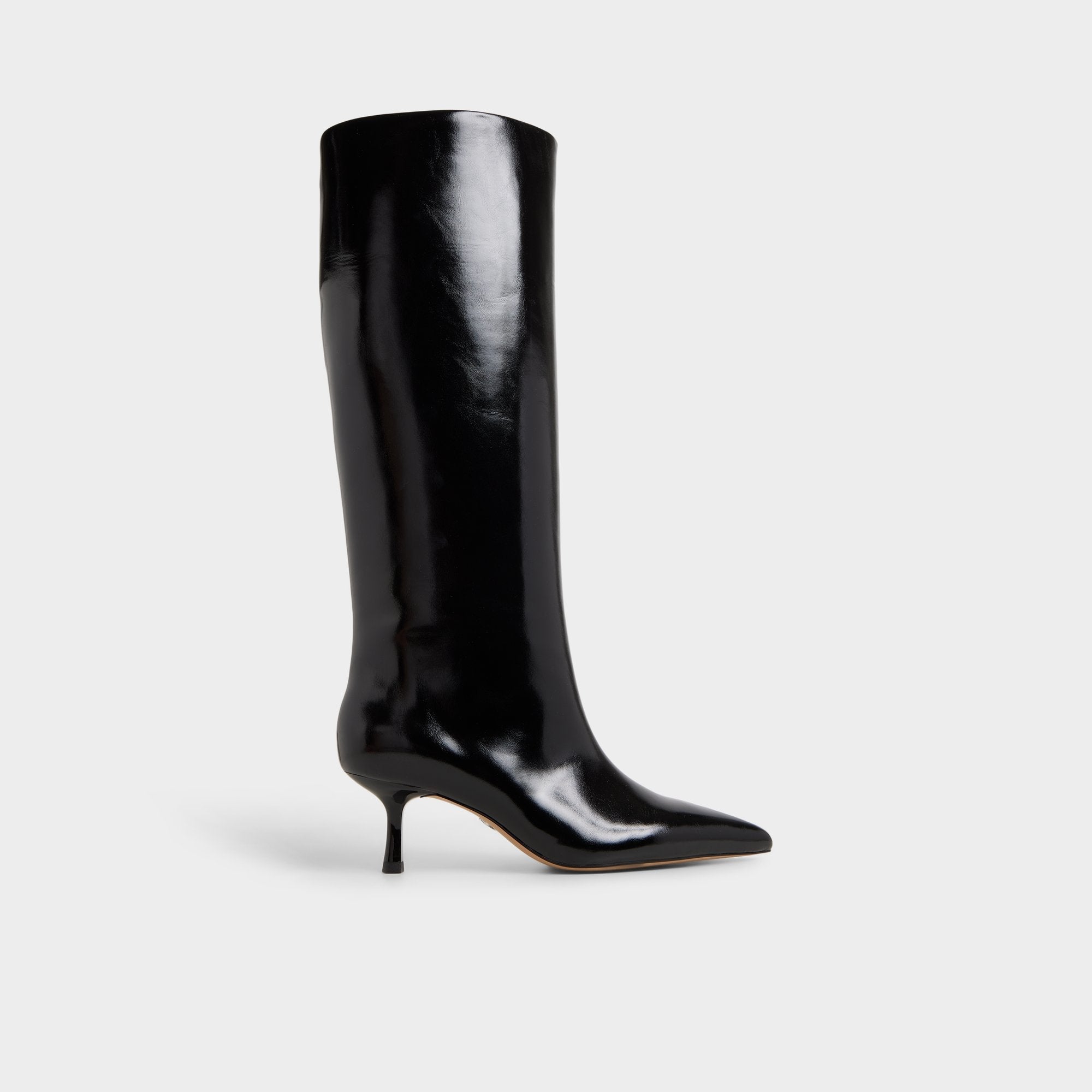 Aldo Selora Black Women's Tall Boots - Knee-high boot, Stiletto heel Black