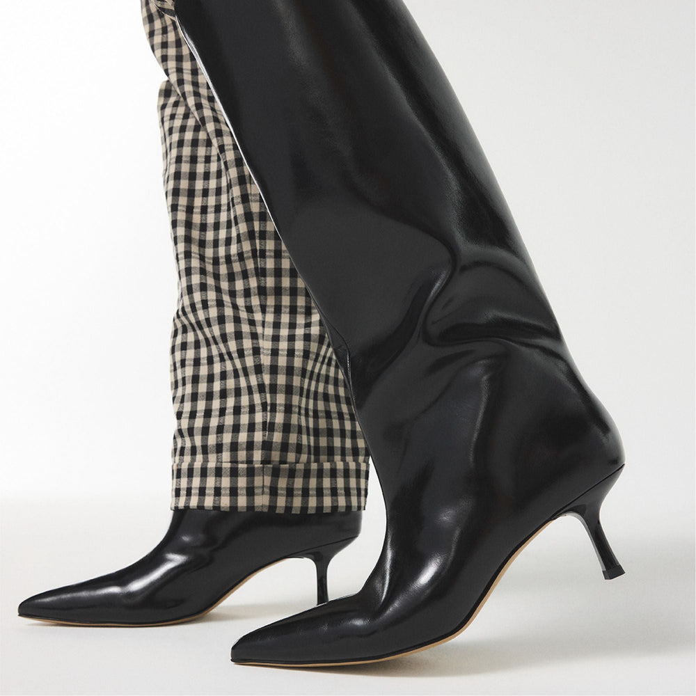 Aldo Selora Black Women's Tall Boots - Knee-high boot, Stiletto heel Black