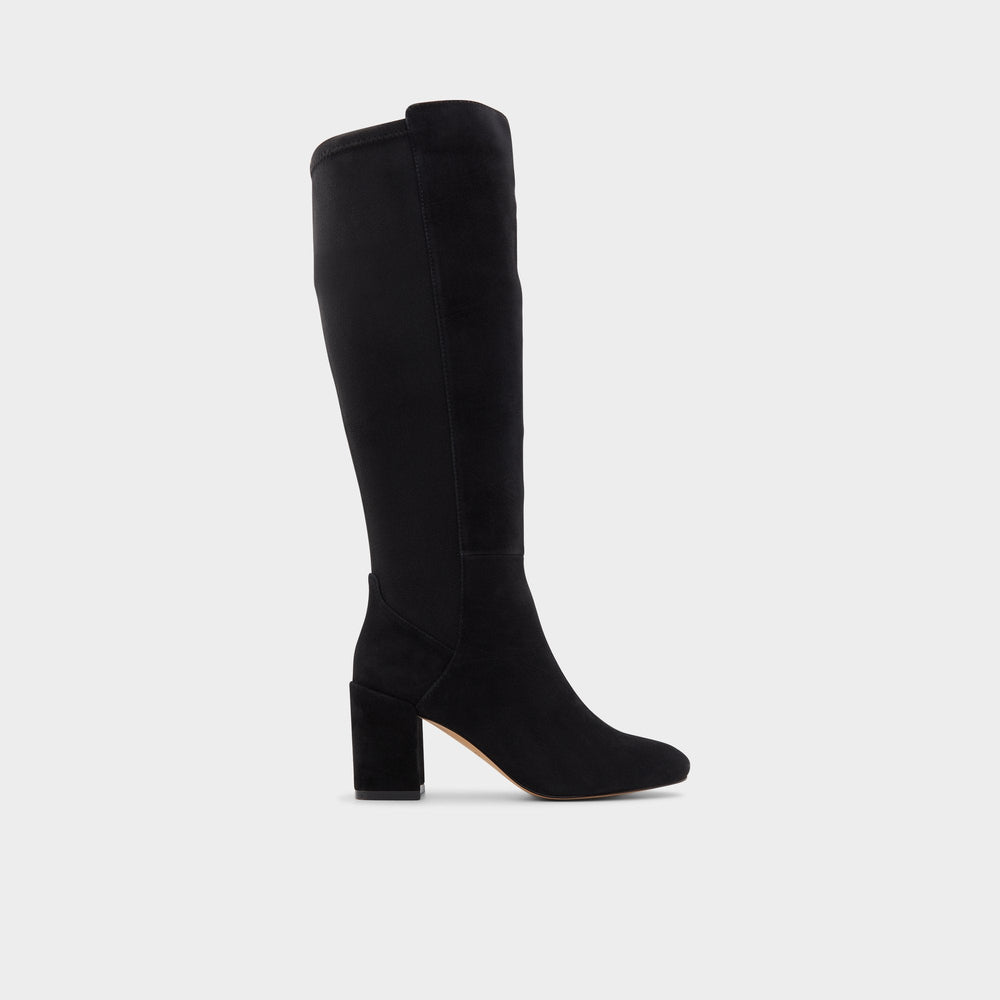 Aldo Satori in Other Black - Knee-high boot, Block heel Other Black