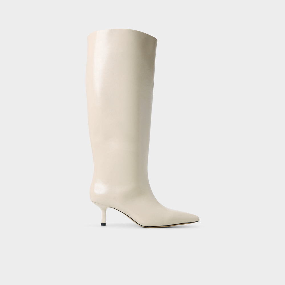 Aldo Selora-wc in Cream - Knee-high boot, Stiletto heel Cream