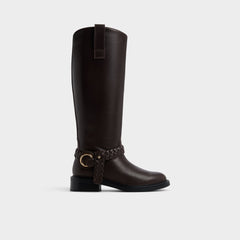 Aldo Philippa in Dark Brown - Riding boot, Block heel Dark brown