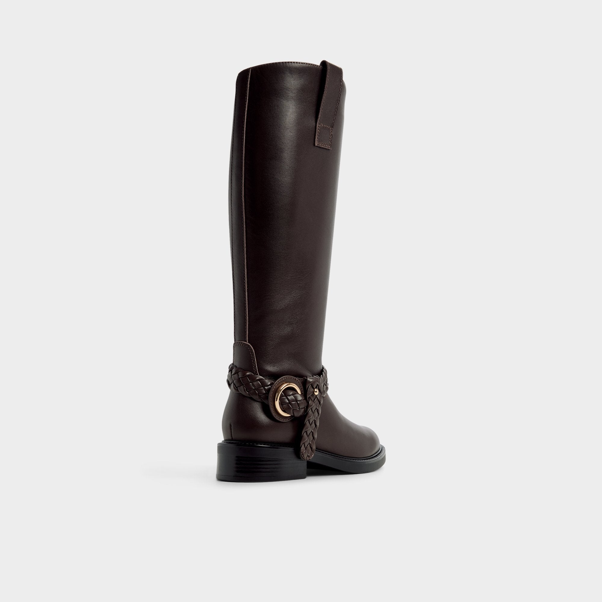 Aldo Philippa in Dark Brown - Riding boot, Block heel Dark brown