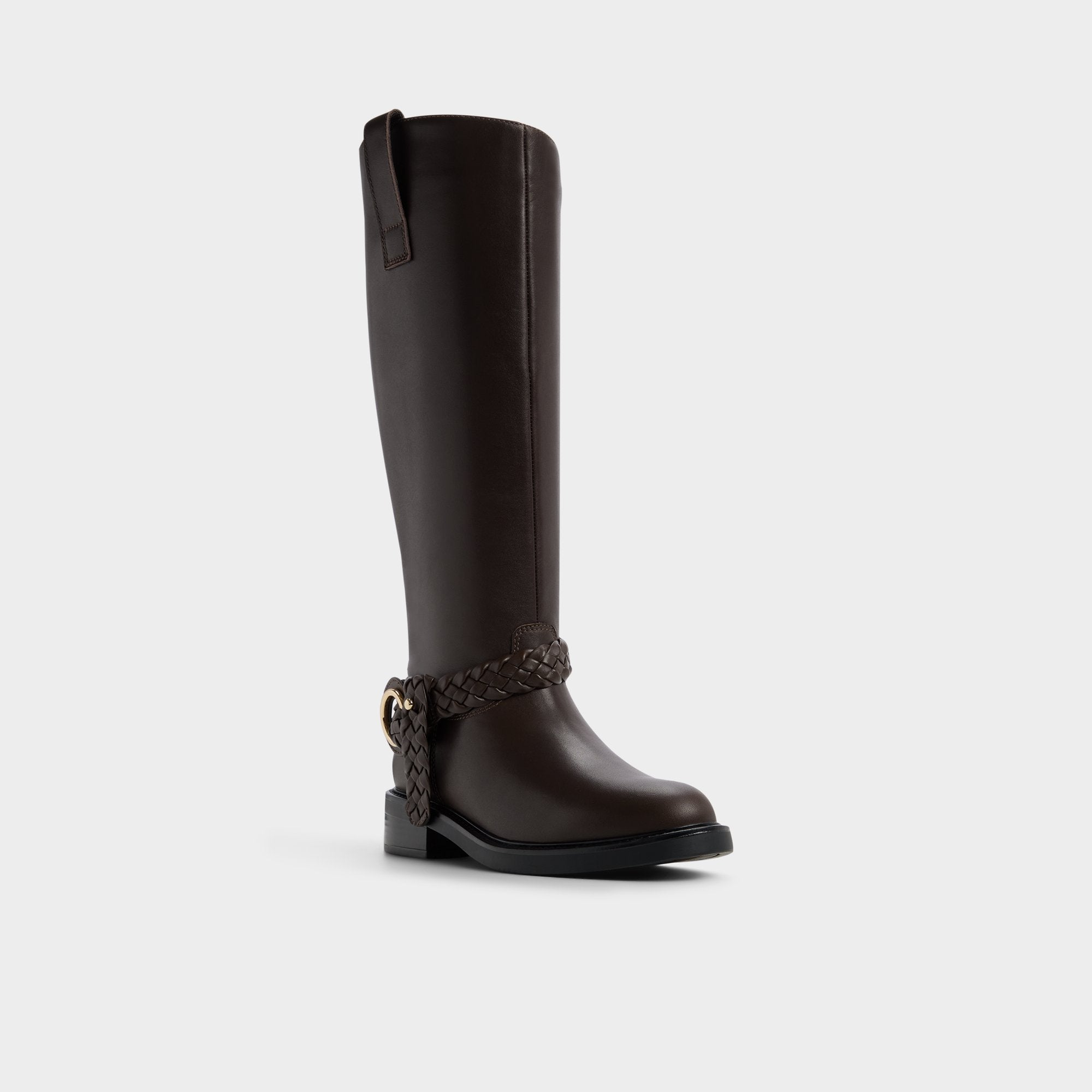 Aldo Philippa in Dark Brown - Riding boot, Block heel Dark brown