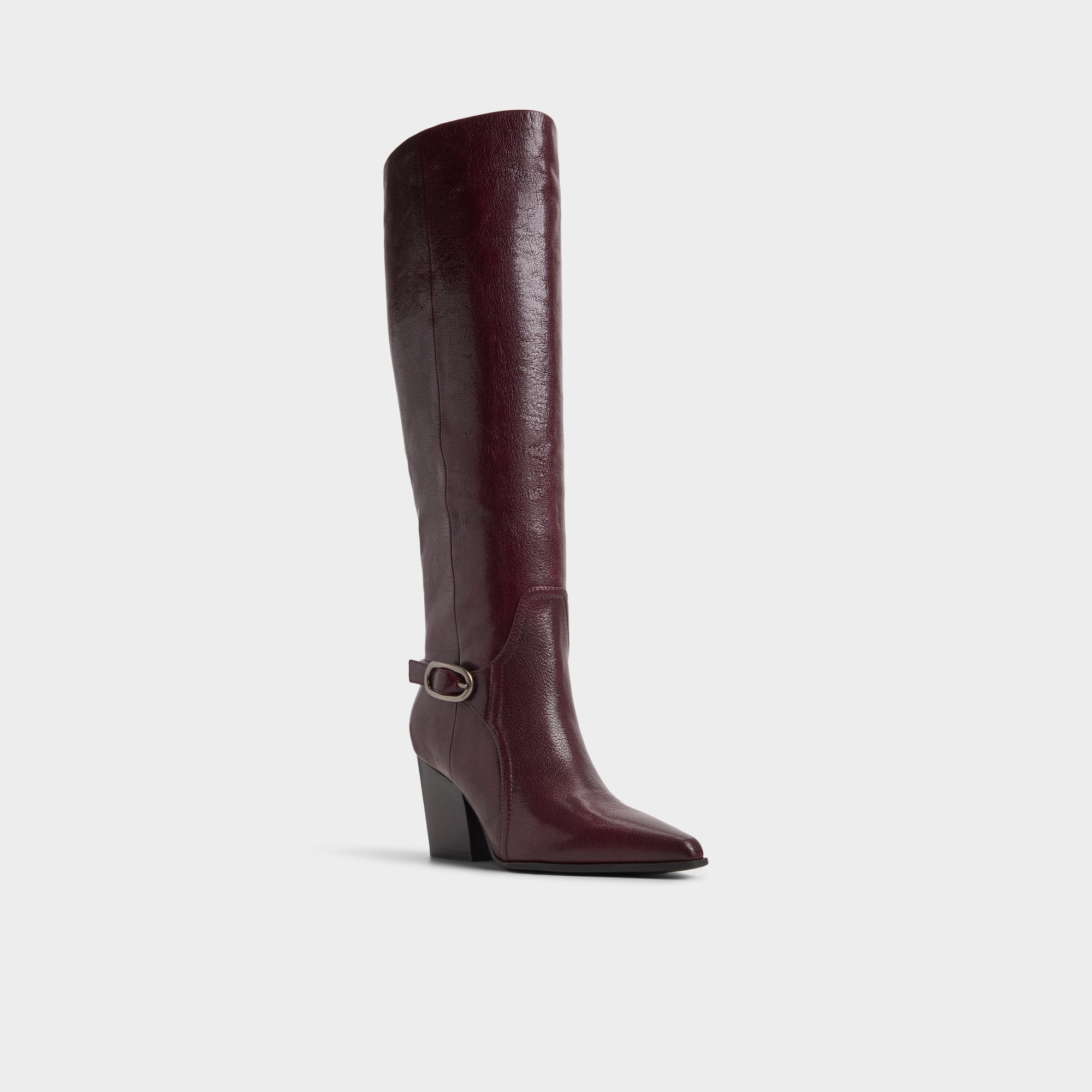 Aldo Saddle in Bordo - Knee-high boot, Block heel Bordo